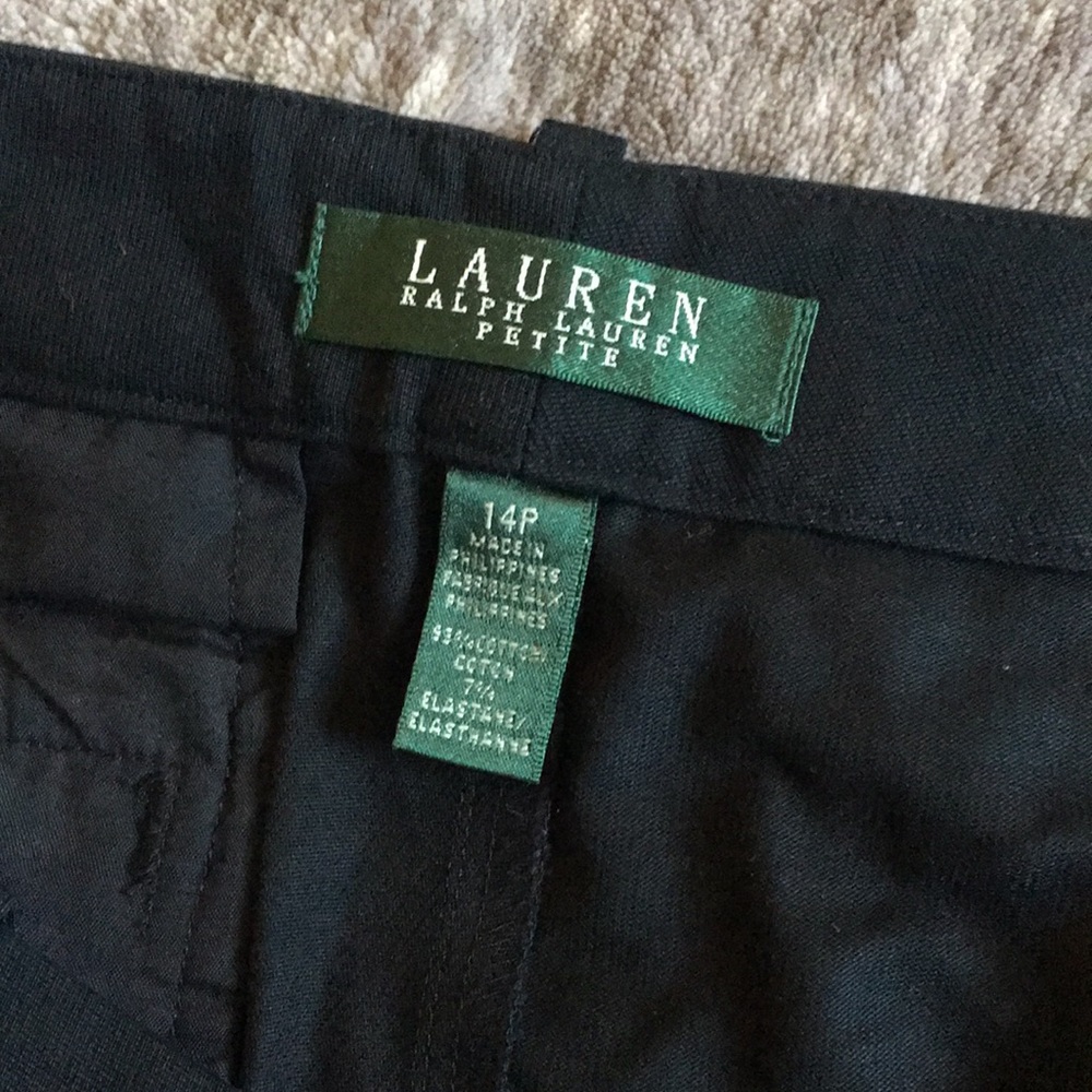 Ralph Lauren black jeans - 14p like new